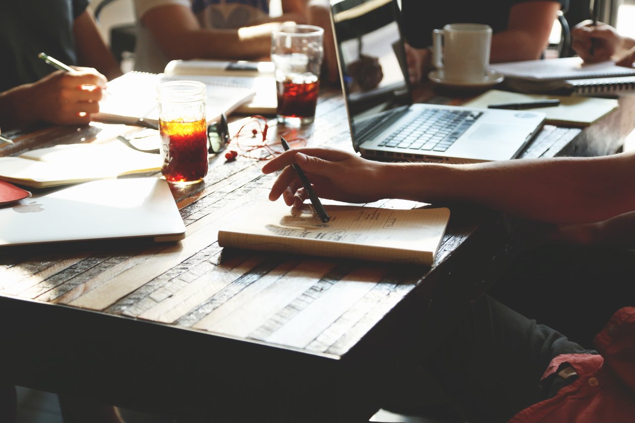 Communal office table