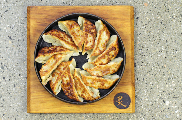 Gyoza Bar's gyoza platter