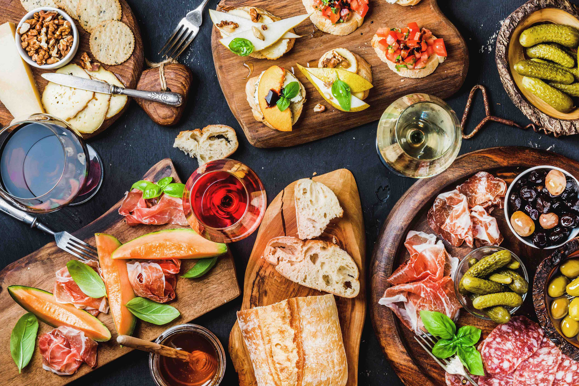 Happy Hour charcuterie boards