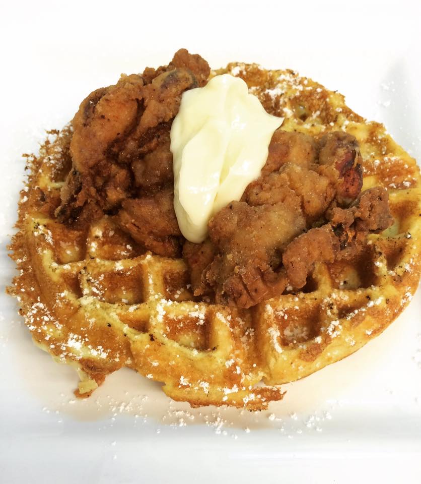 Revelry Kitchen's chicken and waffles