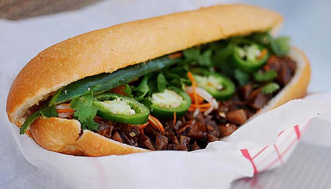 Vellee's spicy Vietnamese sub sandwich