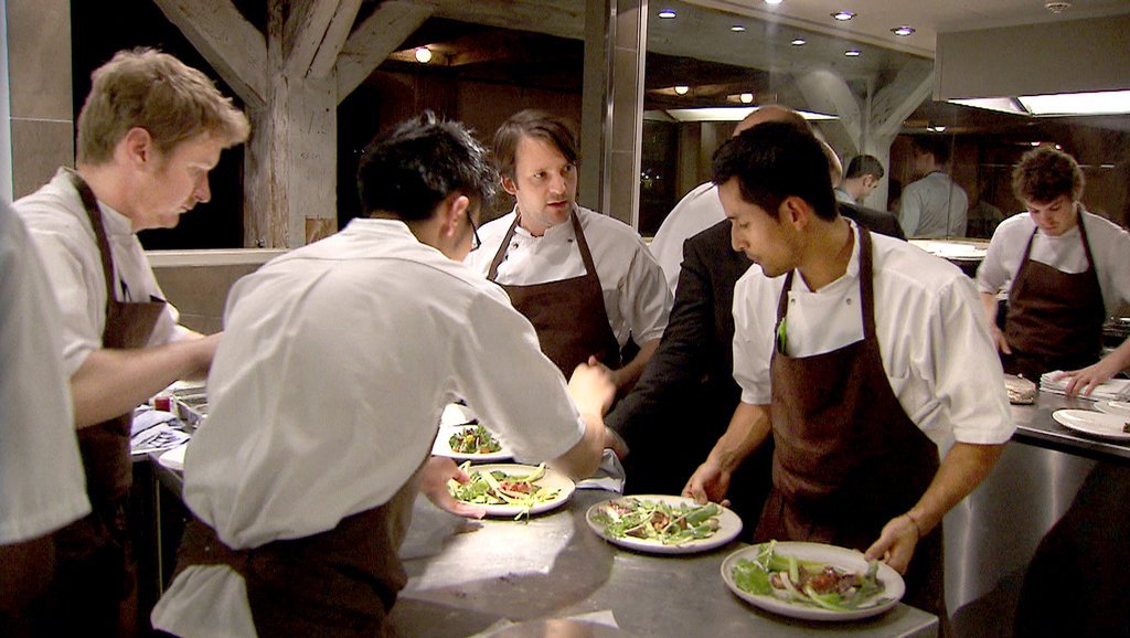 Netflix's Three Stars cover image from inside Rene Redzepi's kitchen